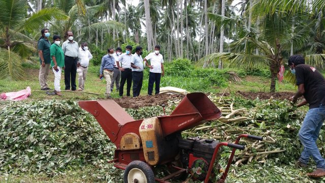 Inspection of Organic Fertilizer Production Projects 